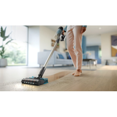 Пылесос Philips беспроводной 3000 Series, контр пыль -0.27л, автон. работа до 60мин, вес-1.5кг, турборежим, серый (XC3131/01)