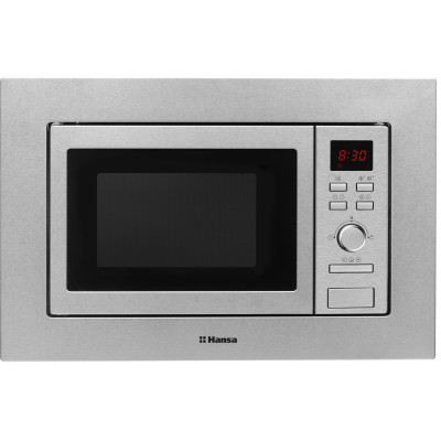 Вбудовувана мікрохвильова піч Hansa, 20л, функц. мікрохв., гриль, диспл., нержавіюча сталь Вбудовувана мікрохвильова піч Hansa, 20л, функц. мікрохв., гриль, диспл., нержавіюча сталь