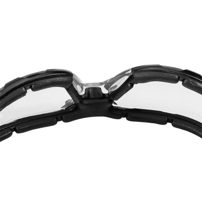 Окуляри захисні Neo Tools протиосколкові, клас захисту FT, резинові дужки, полікарбонат, прозорі