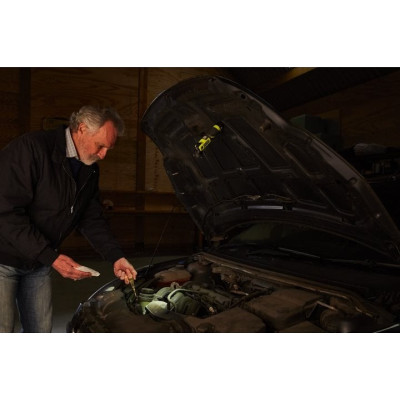 Ryobi Ліхтар RLP4-120G, 4В USB Lithium, акб 1х2Аг, поворотна голівка, магніт