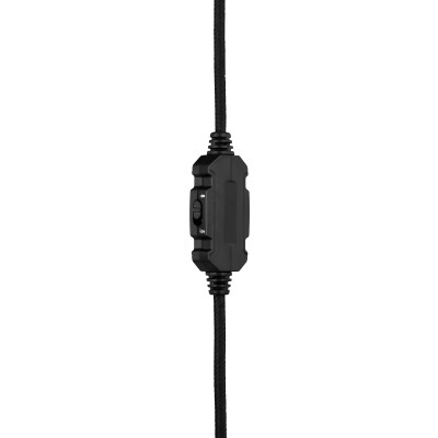 Гарнитура игровая 2E GAMING HG340, mini-jack/dual 3.5mm, RGB, 2м, черный (2E-HG340BK)