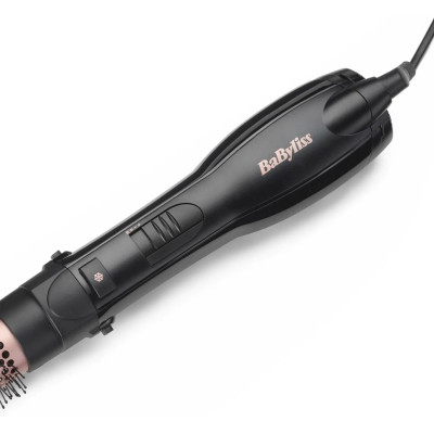 Фен-щітка Babyliss Smooth Finish, 1200Вт, 3 режими, іоніз-я, хол. обдув, кераміка, чорний Фен-щітка Babyliss Smooth Finish, 1200Вт, 3 режими, іоніз-я, хол. обдув, кераміка, чорний