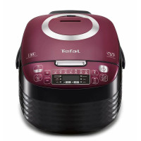 Мультиварка Tefal Spherical, 750Вт, чаша-4л, електронне керув., пластик, чорно-бордовий Мультиварка Tefal Spherical, 750Вт, чаша-4л, електронне керув., пластик, чорно-бордовий