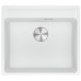 Мийка кухонна Franke Maris, фраграніт, прямокутник, без крила, 560х510х200мм, чаша - 1, врізна, MRG 610-52 TL, білий