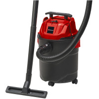 Пилосос професійний Einhell TC-VC 1820, 1250 Вт, пластик 20 л, 180 мбар, шланг 1.5 м, кабель 3 м, 3.6 кг