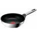 Сковорода Tefal Emotion+, 20см, нержавіюча сталь, бакеліт, чорний