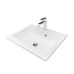 Раковина, умивальник Adamant FRATE, штучний камінь, прямокут., з отвором для змішувача, з отвором для переливу, 550x450x1525мм, накладний, білий Раковина, умивальник Adamant FRATE, штучний камінь, прямокут., з отвором для змішувача, з отвором для переливу, 550x450x1525мм, накладний, білий