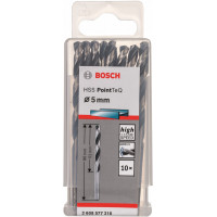 Свердло по металу Bosch Professional HSS-PointTeQ, 5х52х86мм, 10шт Свердло по металу Bosch Professional HSS-PointTeQ, 5х52х86мм, 10шт