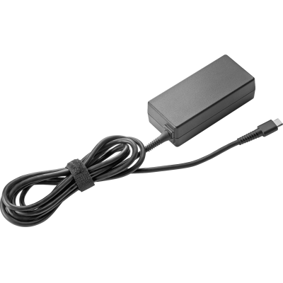 Зарядний пристрій мережевий HP 45W USB-C, 1.8м, чорний