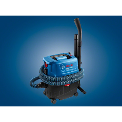 Пылесос профессиональный Bosch Professional GAS 15 PS, 1100Вт, 220мБар, контейнер 15л, 8кг