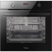 Духовка электр. Hansa, 60см, 77л, A,  гриль, емаль легкого очищення, диспл., чорний Духовка электр. Hansa, 60см, 77л, A,  гриль, емаль легкого очищення, диспл., чорний