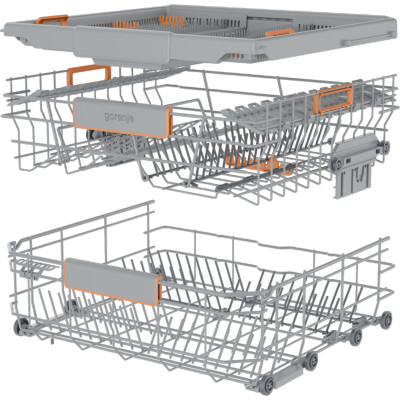 Посудомийна машина Gorenje вбудовувана, 16компл., A+++, 60см, інвертор,Wi-Fi, сенсорн.упр, 3и кошики, білий Посудомийна машина Gorenje вбудовувана, 16компл., A+++, 60см, інвертор,Wi-Fi, сенсорн.упр, 3и кошики, білий