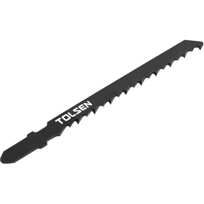 Полотно пиляльне для електролобзика Tolsen по дереву, Т144D, 6TPI, 100мм, набір 5шт Полотно пиляльне для електролобзика Tolsen по дереву, Т144D, 6TPI, 100мм, набір 5шт