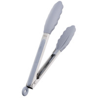 Щипці кухонні ARDESTO Midori, 28см, силікон, нержавіюча сталь, сірий
