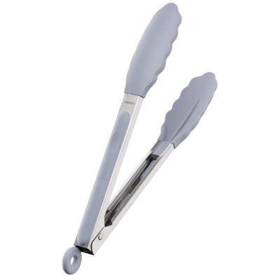 Щипці кухонні ARDESTO Midori, 28см, силікон, нержавіюча сталь, сірий