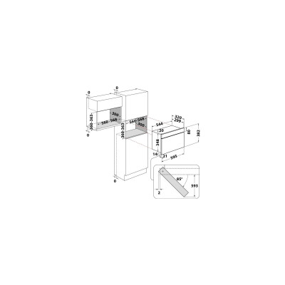 Мікрохвильова піч Whirlpool вбудована, 22л, електронне упр., 750Вт, гриль, дисплей, чорний Мікрохвильова піч Whirlpool вбудована, 22л, електронне упр., 750Вт, гриль, дисплей, чорний