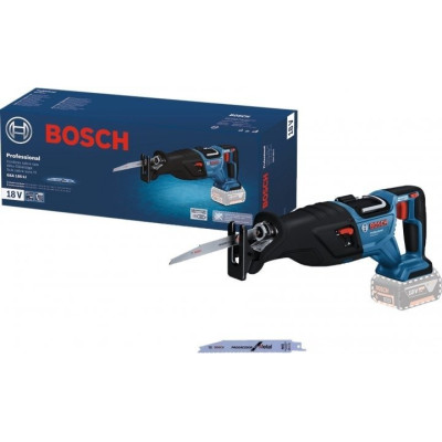 Bosch Пила шабельна акумуляторна GSA 185-LI, 18 В, пропил 230мм, хід 28мм, 3.2кг без АКБ та ЗП
