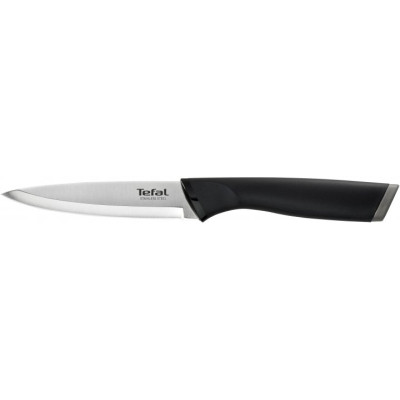 Кухонный нож универсальный Tefal Comfort, 12см, нержавеющая сталь, пластик, черный (K2213944)
