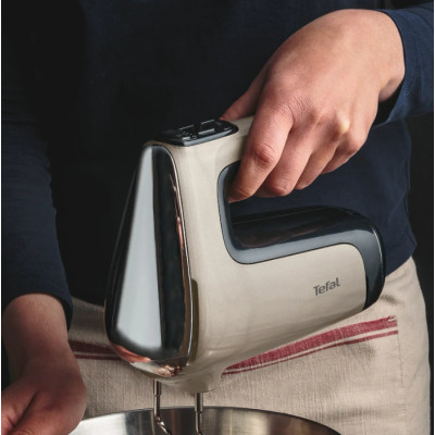 Міксер Tefal ручний Powermix Silence 4in1 850Вт, насадки-4, міні-подрібнювач, турборежим, бронзовий Міксер Tefal ручний Powermix Silence 4in1 850Вт, насадки-4, міні-подрібнювач, турборежим, бронзовий
