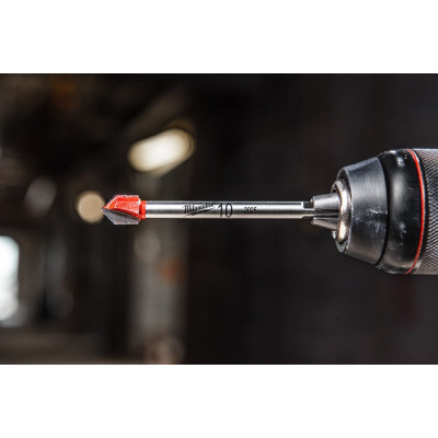 Набір свердел по склу та кахелю Milwaukee GENII, 4-8мм, кейс, 5шт