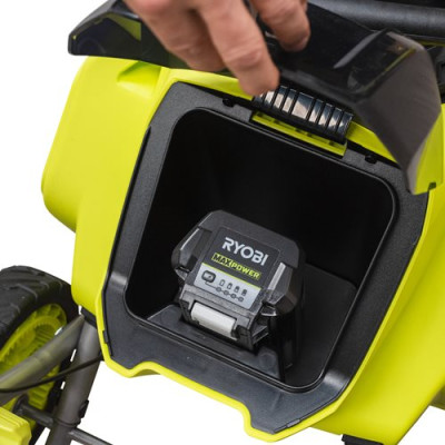 Снегоуборочная машина аккумуляторная Ryobi RY36STX45A-140 36В MAX POWER акб 1х4Ач ширина 45см бесщеточный двигатель выброс до 8м высота до 25см 21кг (5133005724)