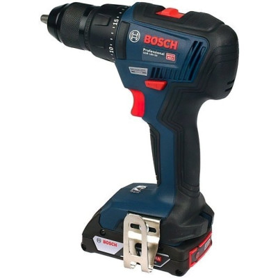 Шурупокрут-дриль акумуляторний Bosch GSR 18 V-50 18В 2х2А·год 28·50·50Нм 460·1800об·хв 1кг кейс аксесуари