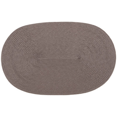 Килимок сервірувальний ARDESTO, 30х45см, поліпропілен, овальна, коричневий
