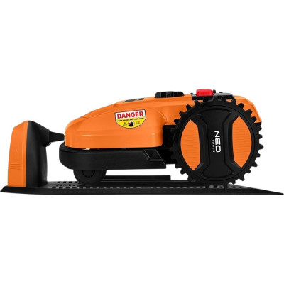 Газонокосарка-робот акумуляторна Neo Tools Energy+ 18В 1х6.0А·год 20-60мм 67дБ 600м2 3100об/хв кабель 100м IPX5 6.94кг Газонокосарка-робот акумуляторна Neo Tools Energy+ 18В 1х6.0А·год 20-60мм 67дБ 600м2 3100об/хв кабель 100м IPX5 6.94кг