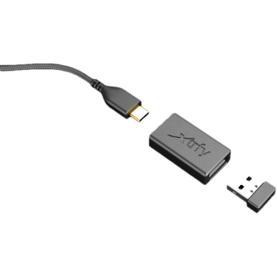 Миша Xtrfy M42, WL/USB-A, RGB, чорний