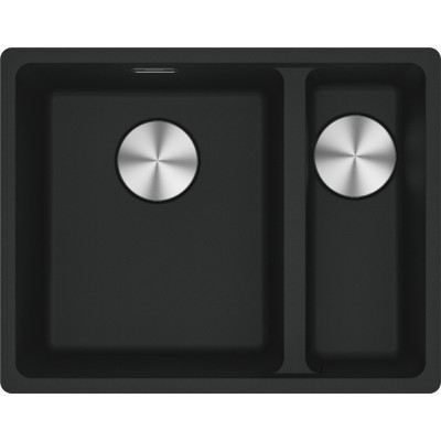 Мийка кухонна Franke Maris, фраграніт, прямокутник, без крила, 553х433х200мм, чаша - 1.5, під стільницю, MRG 160, чорний матовий Мийка кухонна Franke Maris, фраграніт, прямокутник, без крила, 553х433х200мм, чаша - 1.5, під стільницю, MRG 160, чорний матовий