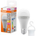 Лампа OSRAM LED E27 8Вт 806Лм 2700К A60 акумуляторна