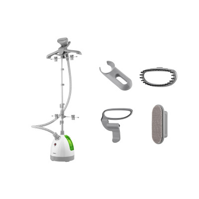 ARDESTO Відпарювач вертикальний IR-C8815-S, 1785Вт, 1500мл, нерж. сталь, біло-зелений ARDESTO Відпарювач вертикальний IR-C8815-S, 1785Вт, 1500мл, нерж. сталь, біло-зелений