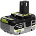 Комплект аккумулятора и зарядного устройства Ryobi ONE+ RC18120-240X 18В 2х4А·ч ЗП 2А