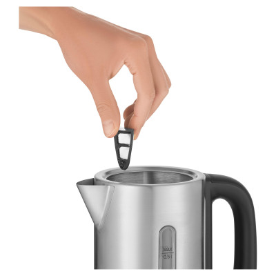 Електрочайник Sencor 0.5л, Strix, пластик, в комплекті 2 склянки + 2 ложки, нерж. сталь Електрочайник Sencor 0.5л, Strix, пластик, в комплекті 2 склянки + 2 ложки, нерж. сталь