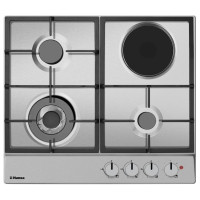 Варильна поверхня Hansa комбінована (3 газ + 1 електро), 59см, нерж