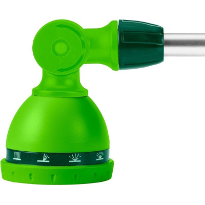 Зрошувач ручний Verto, 10 функцій, плавне регулювання напору води великим пальцем, тримач двокомпонентний