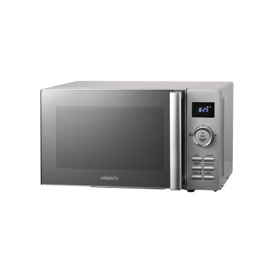 Микроволновая печь ARDESTO, 20л, электр.упр., 700Вт, дисплей, откр.ручкой, быстрый старт, серебристый (GO-E745S)