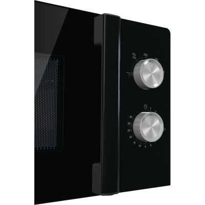 Мікрохвильова піч Gorenje, 17л, мех. керув., 700Вт, чорний