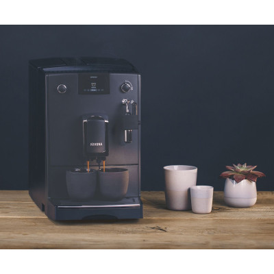 Nivona Кофемашина CafeRomatica, 2,2л, зерно+молотый, ручной капуч, авторецептов -5, черный