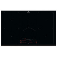 Варильна поверхня Electrolux індукційна, 80см, розширена зона, Hob2Hood, чорний