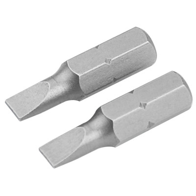 Біти Tolsen, SL5.5х0.8х25мм, сталь S2, набір 2шт Біти Tolsen, SL5.5х0.8х25мм, сталь S2, набір 2шт