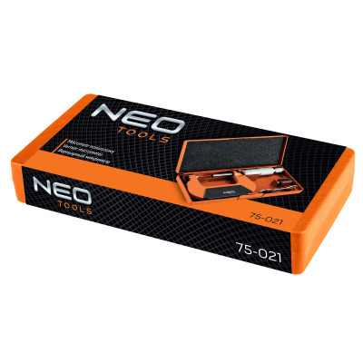 Neo Tools Мікрометр з верн'єром 25-50 мм, ±0.01 мм/м