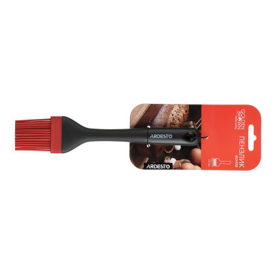 ARDESTO Пензлик Golden Brown 25 см, силікон, пластик ARDESTO Пензлик Golden Brown 25 см, силікон, пластик