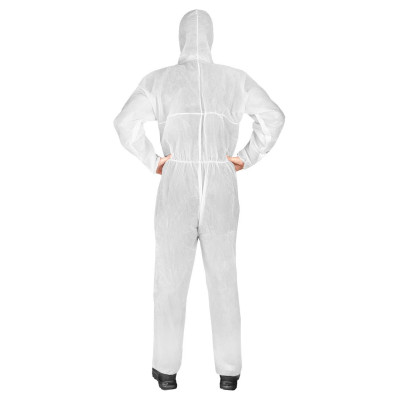 Костюм для фарбування Neo Tools, матеріал нетканий поліпропілен, щільність 50 г/м2, розмір М, білий