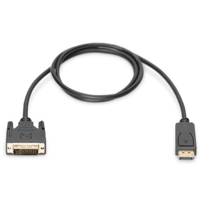 Digitus Кабель DisplayPort-DVI-D (AM/AM) 2m, black Digitus Кабель DisplayPort-DVI-D (AM/AM) 2m, black