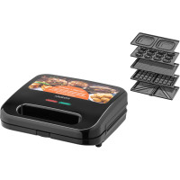 Мультимейкер ARDESTO 700Вт, комплект-5 пластин, корпус-пластик, чорний