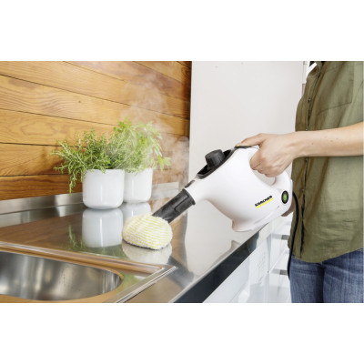 Karcher Пароочисник SC 1, 1200Вт, 200мл, 3Бар, білий Karcher Пароочисник SC 1, 1200Вт, 200мл, 3Бар, білий