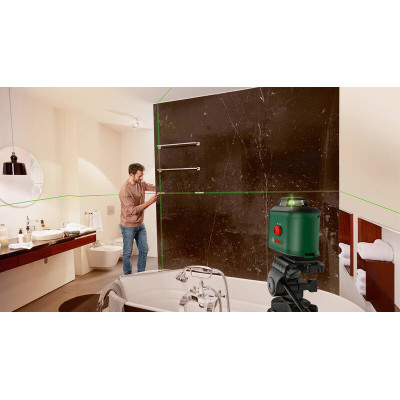 Нiвелiр лазерний Bosch до 24м ±0.4мм/м зелений промінь штатив та чохол 0.560кг Нiвелiр лазерний Bosch до 24м ±0.4мм/м зелений промінь штатив та чохол 0.560кг