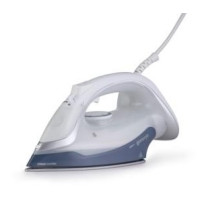 Праска Gorenje, 2600Вт, 280мл, паровий удар -45гр, верт. відпарювання, антинакип, керам. підошва,  біло-сірий