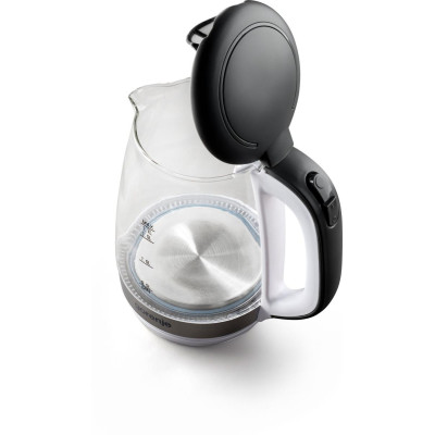 Электрочайник Gorenje 1.7л, 2,200 Вт, strix контроль, стекло, белый (K17GXG)